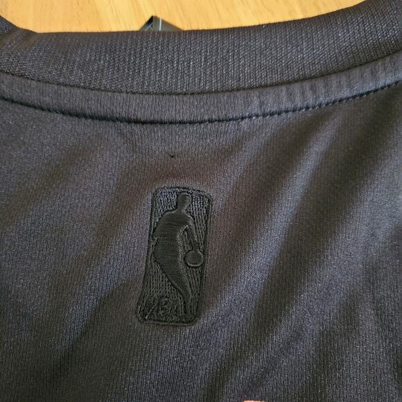 Adidas NBA New York Knicks Carmelo Anthony Jersey 7 Mens Large Black Orange - Picture 8 of 9